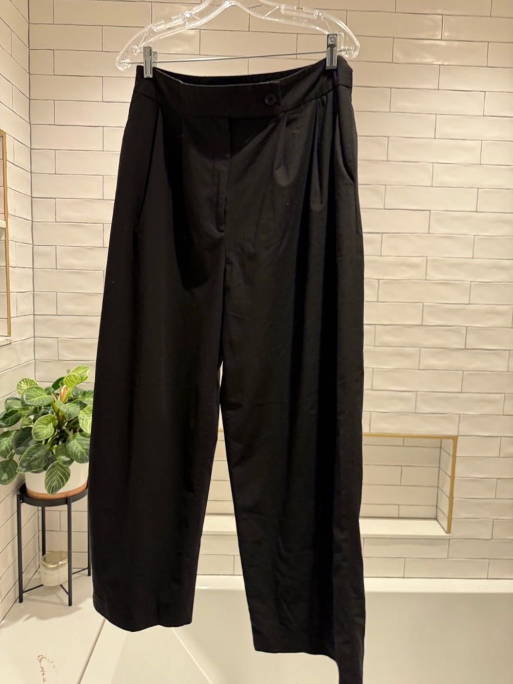 ZARA ZW COLLECTION CROP BALLOON PANTA